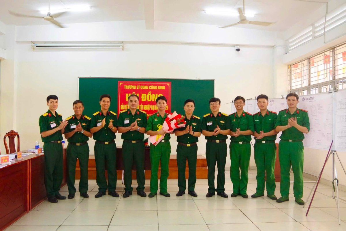 Trường SQCB chúc mừng học viên Khóa 29 hoàn thành khóa luận tốt nghiệp