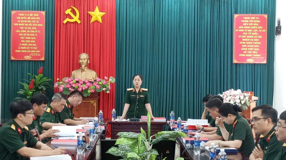 BỘ TỔNG THAM MƯU NGHIỆM THU ĐỀ TÀI, SÁNG KIẾN DO TRƯỜNG SĨ QUAN CÔNG BINH THỰC HIỆN