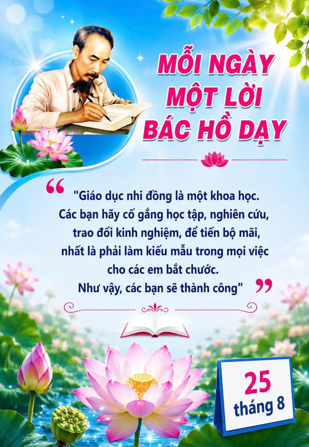 Mỗi ngày một lời Bác dạy banner